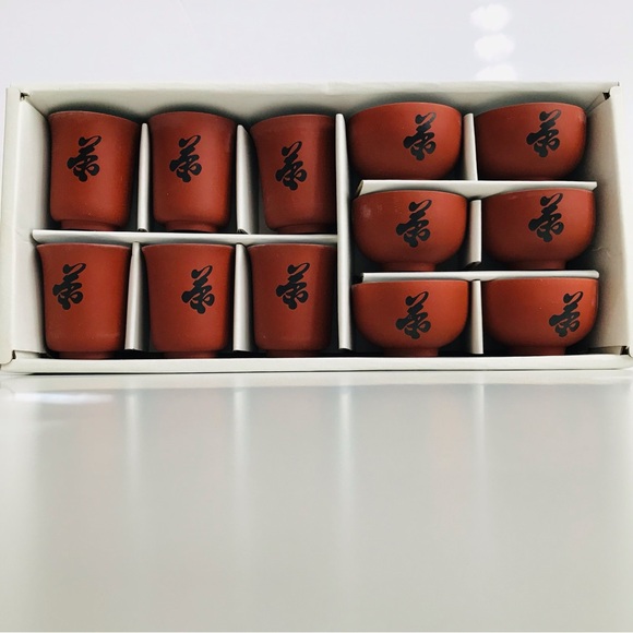 Elegant Terracotta Tea Cups - Picture 11 of 14